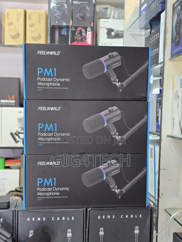 Feelworld Pm1 Podcast Usb-C XLR Microphone Long Arm · Photo 2