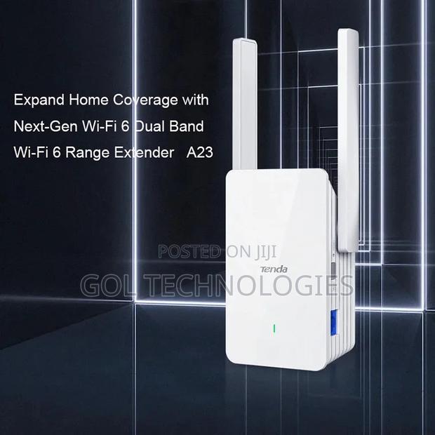 Tenda Wireless Range Extender Wi-Fi 6 Dual Band A23 · Photo 7
