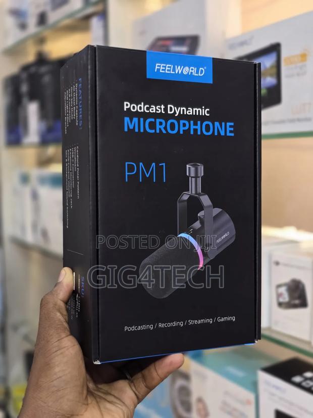 Feelworld Pm1 Podcast Usb-C XLR Microphone Short Arm · Photo 1