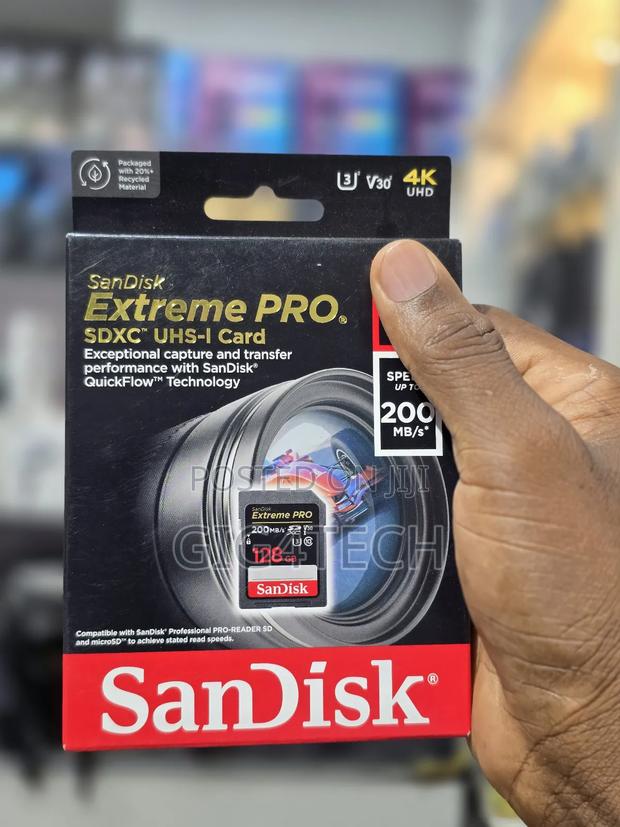 Sandisk Extreme Pro 512gb 200mbps SDXC Uhs-I Sd Card · Photo 1