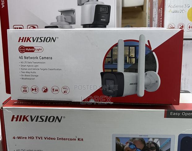 Hikvision 4mp 4g Sim Bullet Ds-2cd1043g2-Liduf/4g/Sl · Photo 1