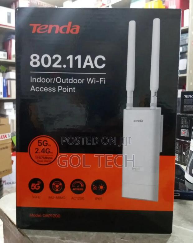 Tenda Wireless Access Point Dual Band Indoor/Outdoor Oap1200 · Photo 3