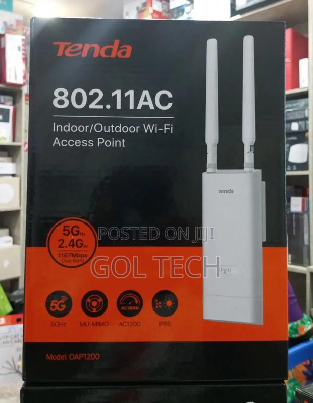 Tenda Wireless Access Point Dual Band Indoor/Outdoor Oap1200 · Photo 2