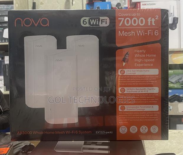 Tenda Nova Mx12(3-Pack) Ax3000 Whole Home Mesh Wi-Fi 6 · Photo 2