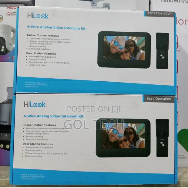Hilook Video Intercom 4-Wire Analog Intercom Kit 7 Inches · Photo 2