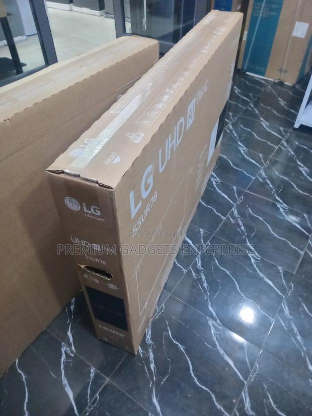 LG Alpha 5 Ai Processor Gen7 Smart 55" Ur78 TV. Ai Thinq · Photo 2
