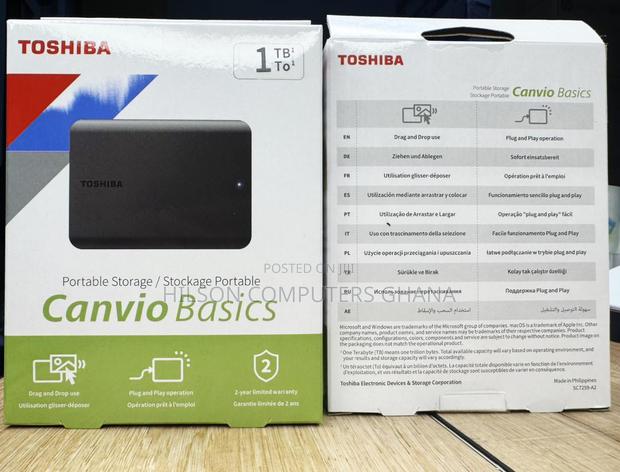 Toshiba Canvio Basics Portable Hard Drive 1tb · Photo 2