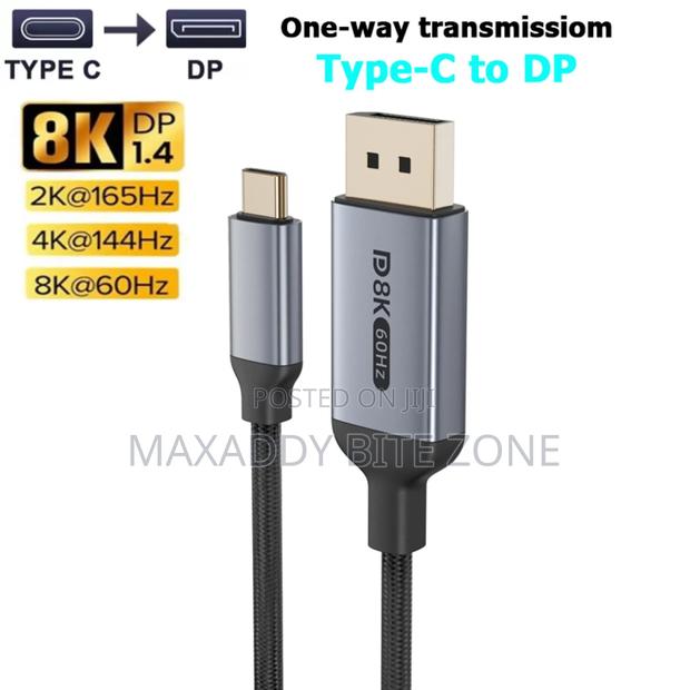 3m Type C To Displayport 2.1 Cable 8k@60hz 4k@144hz · Photo 1