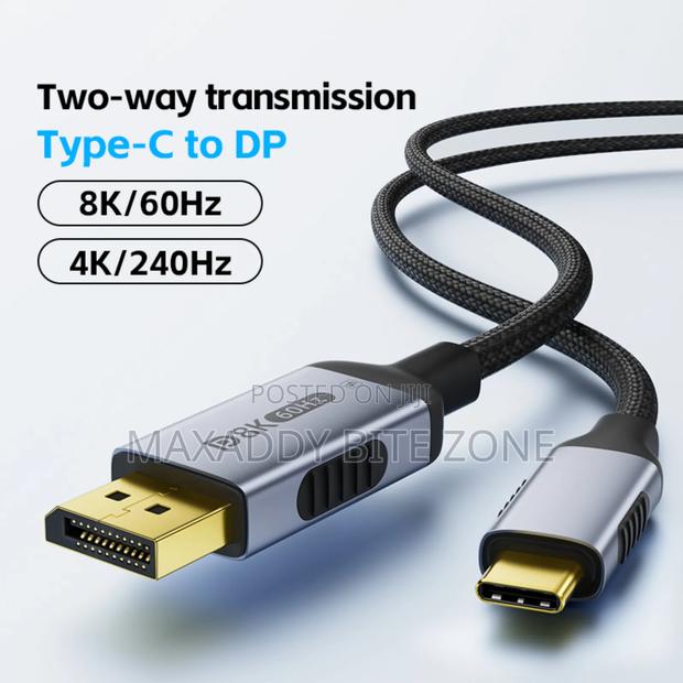 3m Type C To Displayport 2.1 Cable 8k@60hz 4k@144hz · Photo 2