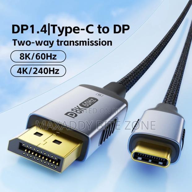 3m Type C To Displayport 2.1 Cable 8k@60hz 4k@144hz · Photo 3