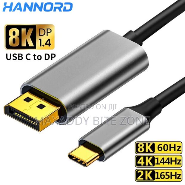Hannord Usb-c To Displayport Cable
8k@60hz4k@144hz · Photo 1