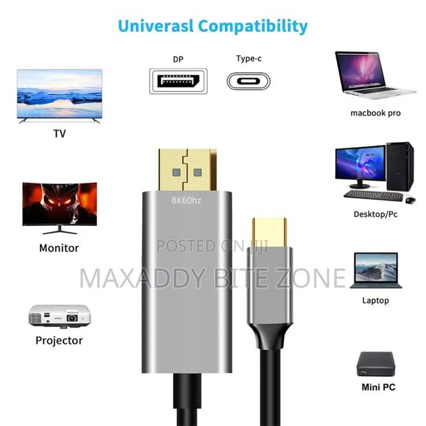 Hannord Usb-c To Displayport Cable
8k@60hz4k@144hz · Photo 2
