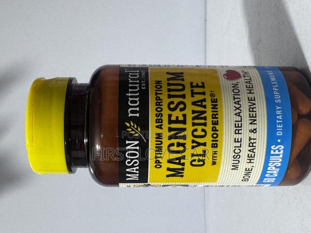 Mason Natural Magnesium Glycinate With Bioperine · Photo 2