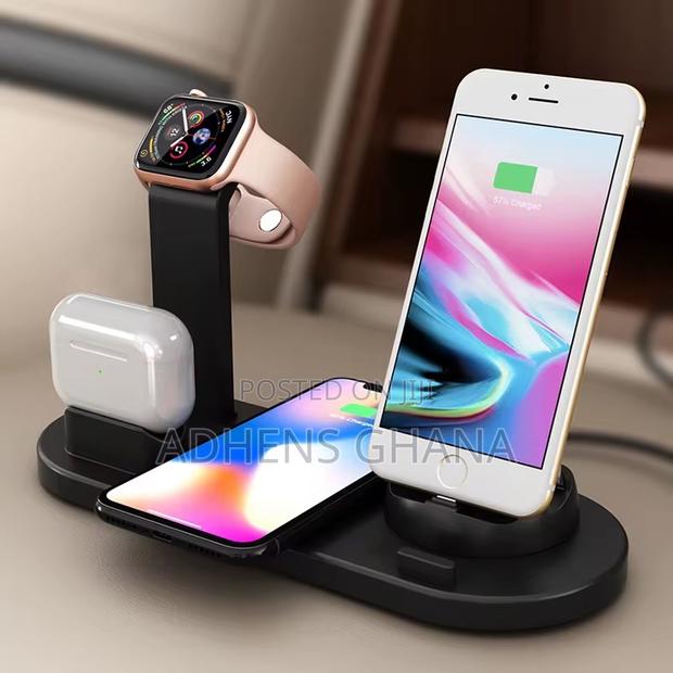 6 in 1 Wireless Charger Portable 6 in 1 Fast Charging