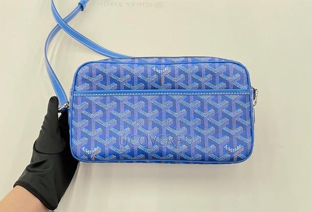 Goyard Crossbody Leather Shoulder Bag With Strap · Photo 3