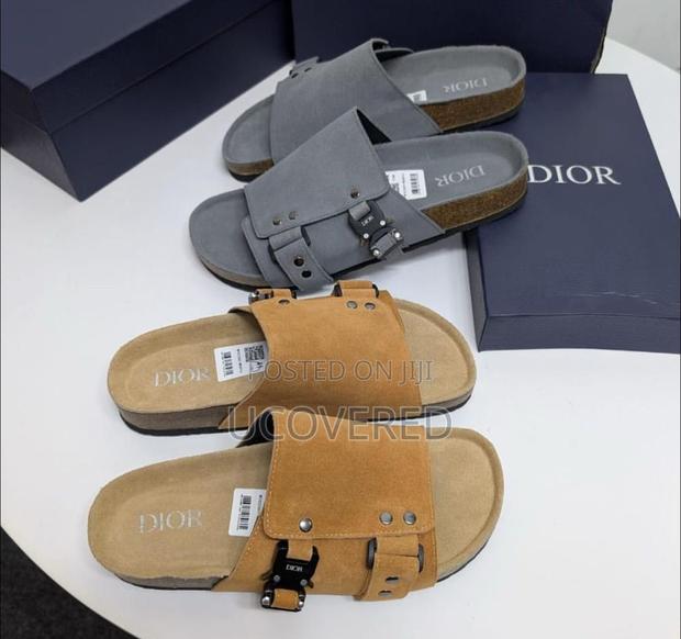 Dior Adjustable Double Buckle Slide Sandal · Photo 3