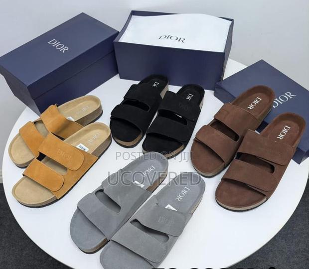 Dior Adjustable Double Buckle Slide Sandal · Photo 2
