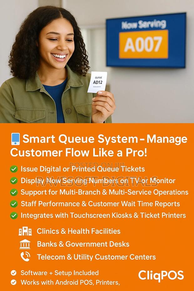 Smart Queue System – Manage Customer Flow Like a Pro! · Photo 1