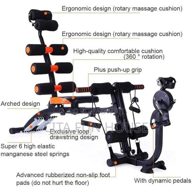 Six Pack Care Abdominal 6 in 1 Exercise Bench Machine · Photo 3