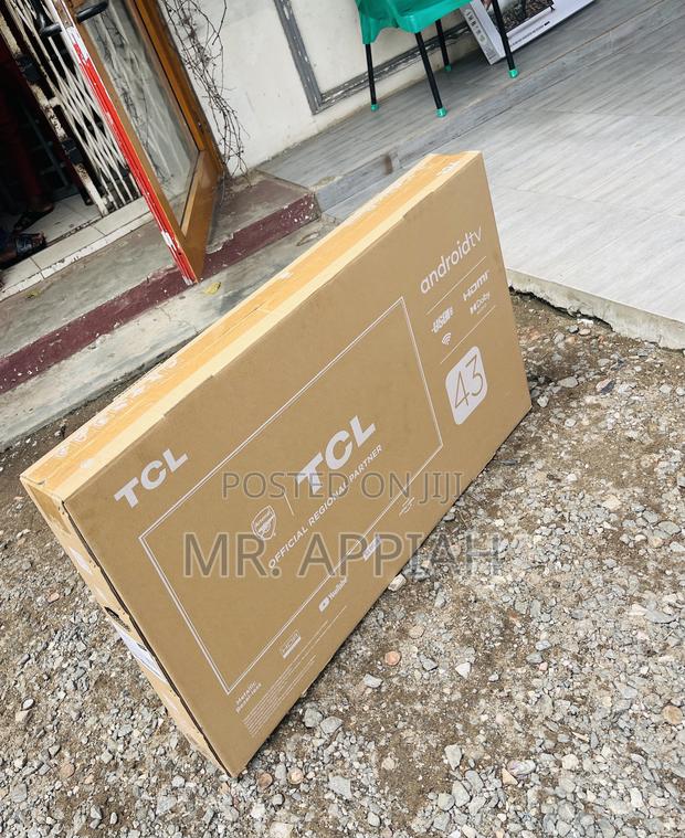 Fresh in Box TCL 43 Inch Full Hd Smart Television(Black). · Photo 2