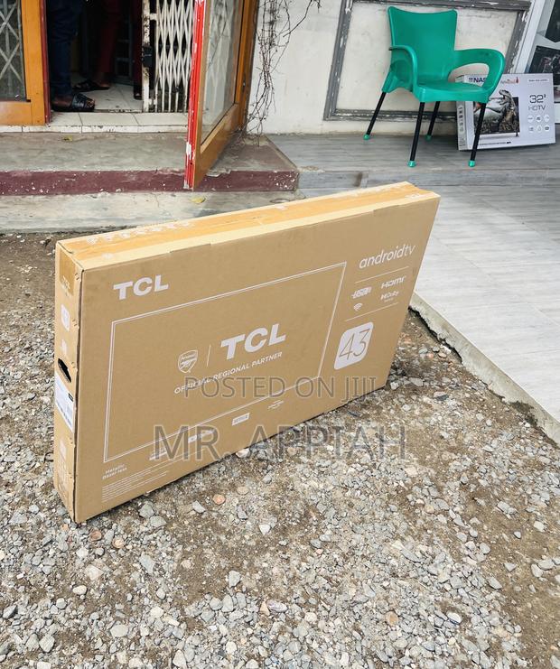 Fresh in Box TCL 43 Inch Full Hd Smart Television(Black). · Photo 1