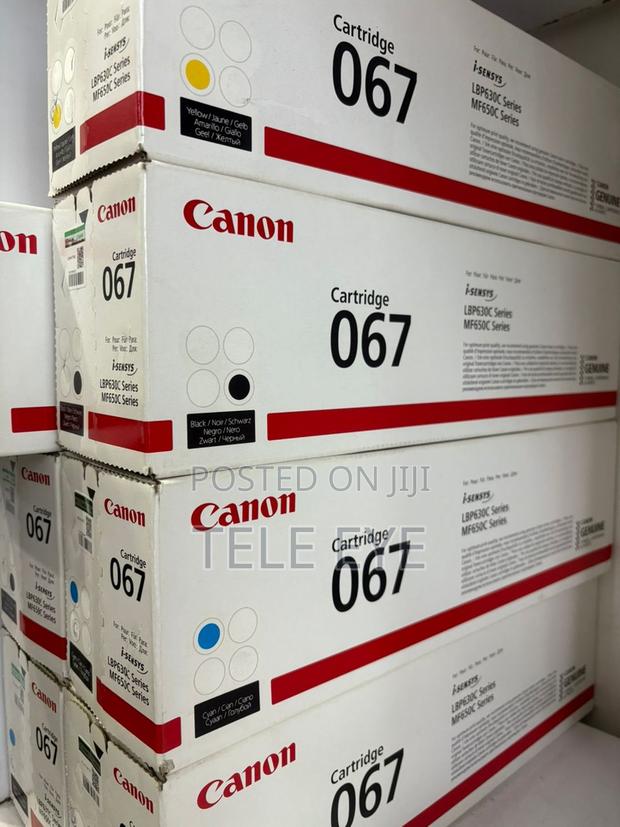 Canon 067 Original Toner Catridge Set · Photo 1