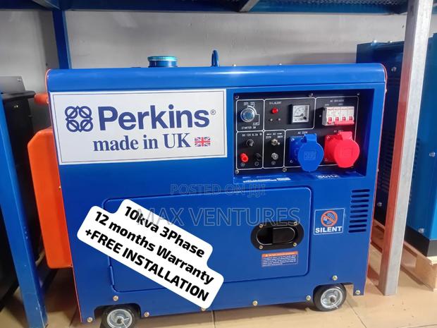 10kva Diesel Perkins 3phase Generator Forceful 3phase · Photo 1