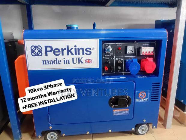 10kva Diesel Perkins 3phase Generator High-Output 3phase · Photo 1