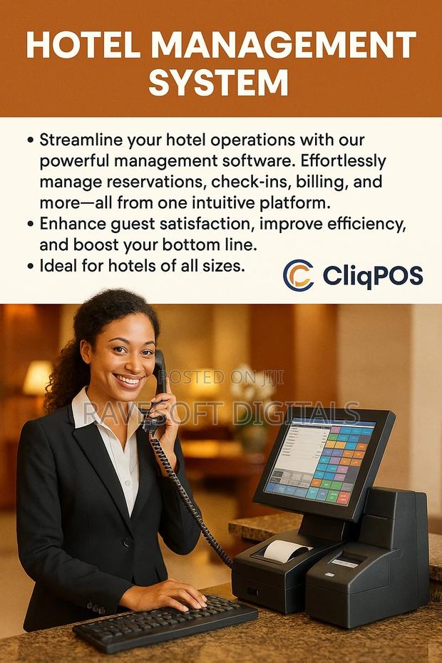Smart Hotel System – Track Guests, Rooms Payments · Photo 1
