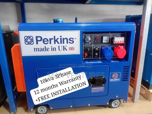 10kva Diesel Perkins 3phase Generator 10kw 3phase Precision · Photo 1