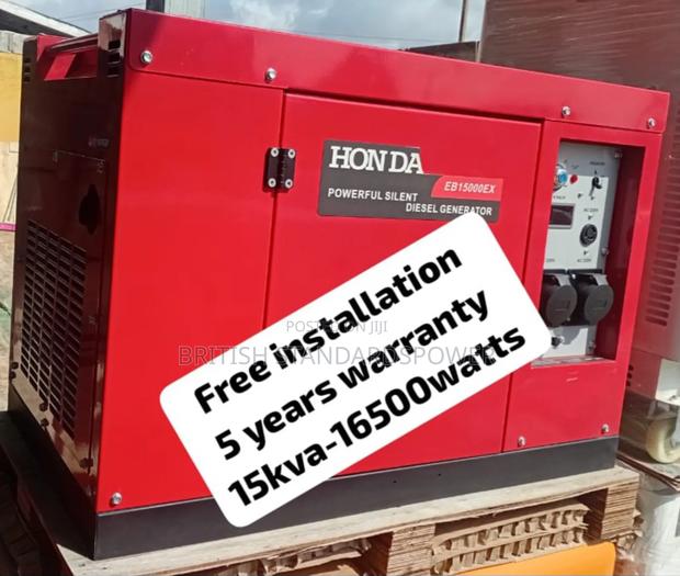 Honda Key Engine Start 15kva Silent Diesel Generator · Photo 1