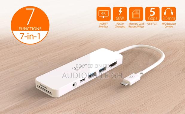 J5create Usb-C Multi-Port Hub With Power Delivery · Photo 1