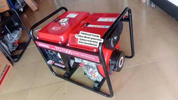 Sustainable Power Honda 7.5kva 7000watt Diesel Generator · Photo 1