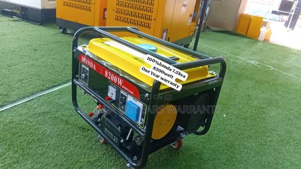 Energy Now Honda 8200watt 7.5kva Generator Petrol 7.5kva · Photo 1