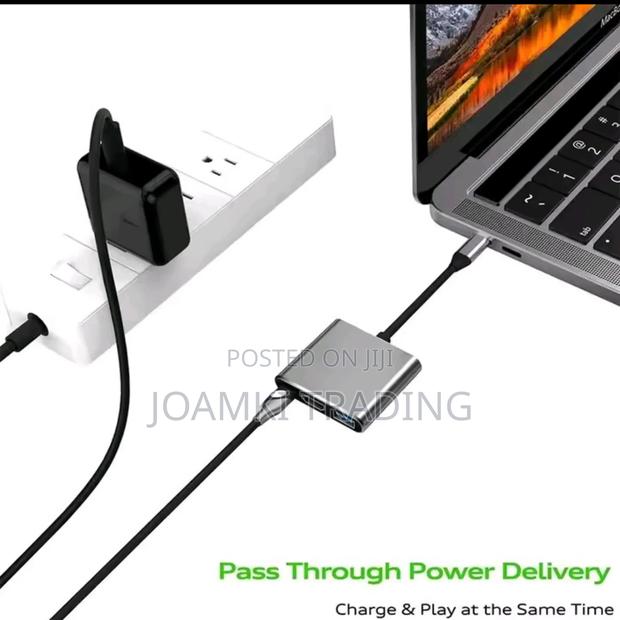 3 in 1 Type C Hub to Hdmi, Pd, Usb 3.0 for Phone, Laptop · Photo 4