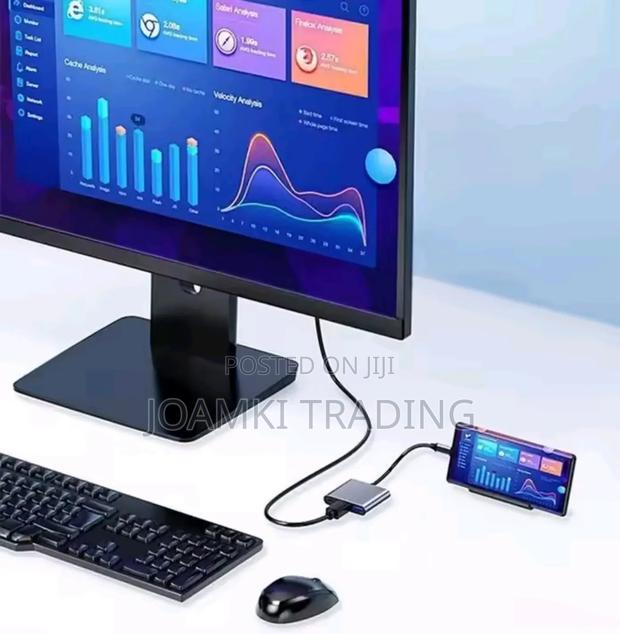 3 in 1 Type C Hub to Hdmi, Pd, Usb 3.0 for Phone, Laptop · Photo 5