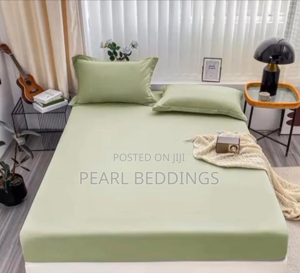 Quality Cotton Fitted Bedsheet, Very Lovely Texture Sheets · Photo 5