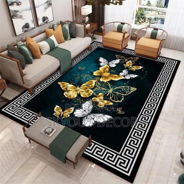 3d Carpet With a Beautiful Butterfly Design · Photo 1