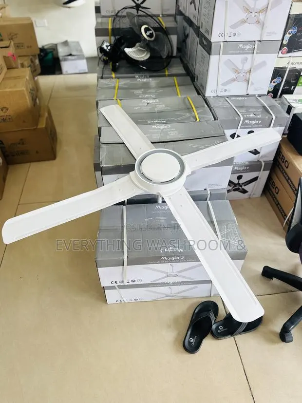 Magia Decorative Ceiling Fan – 4-Blade Silent Motor Model · Photo 1
