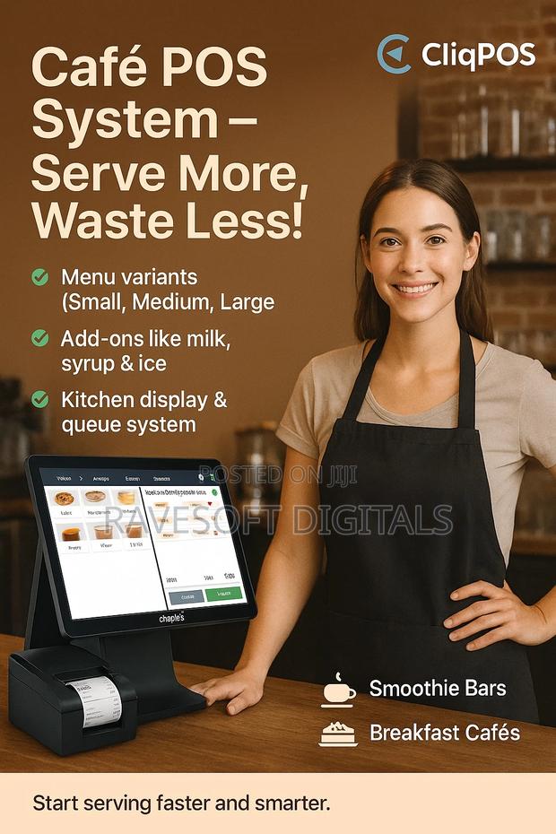 Café Pos System – Serve More, Waste Less · Photo 1