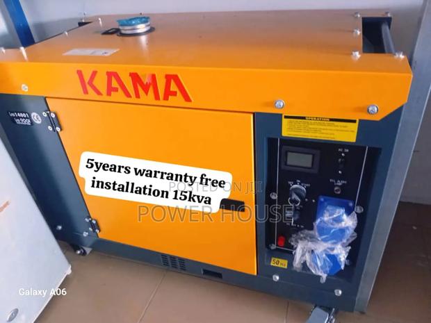 Hub Ignis Base Kama Diesel Generator 15kva 16500watts Kama · Photo 1