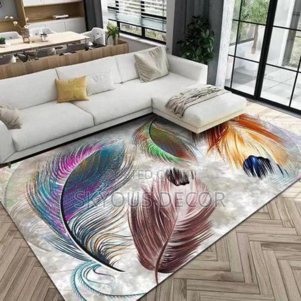 3d Carpet With a Fluffy Feathers Design · Photo 1