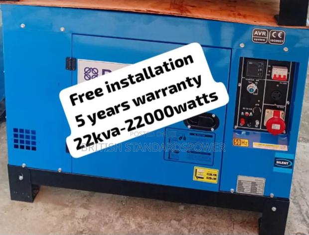 22kva Silent Diesel Generator With Air Cooled Engine System · Photo 1
