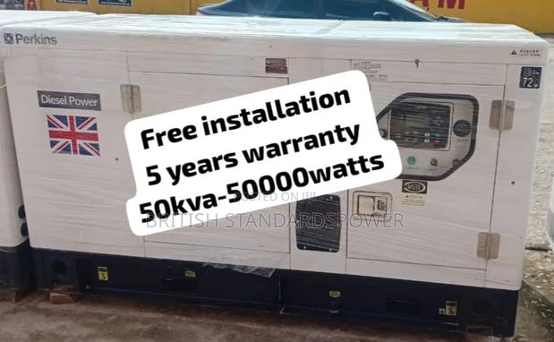 50kva Silent Diesel Generator With Ventilated Engine · Photo 1