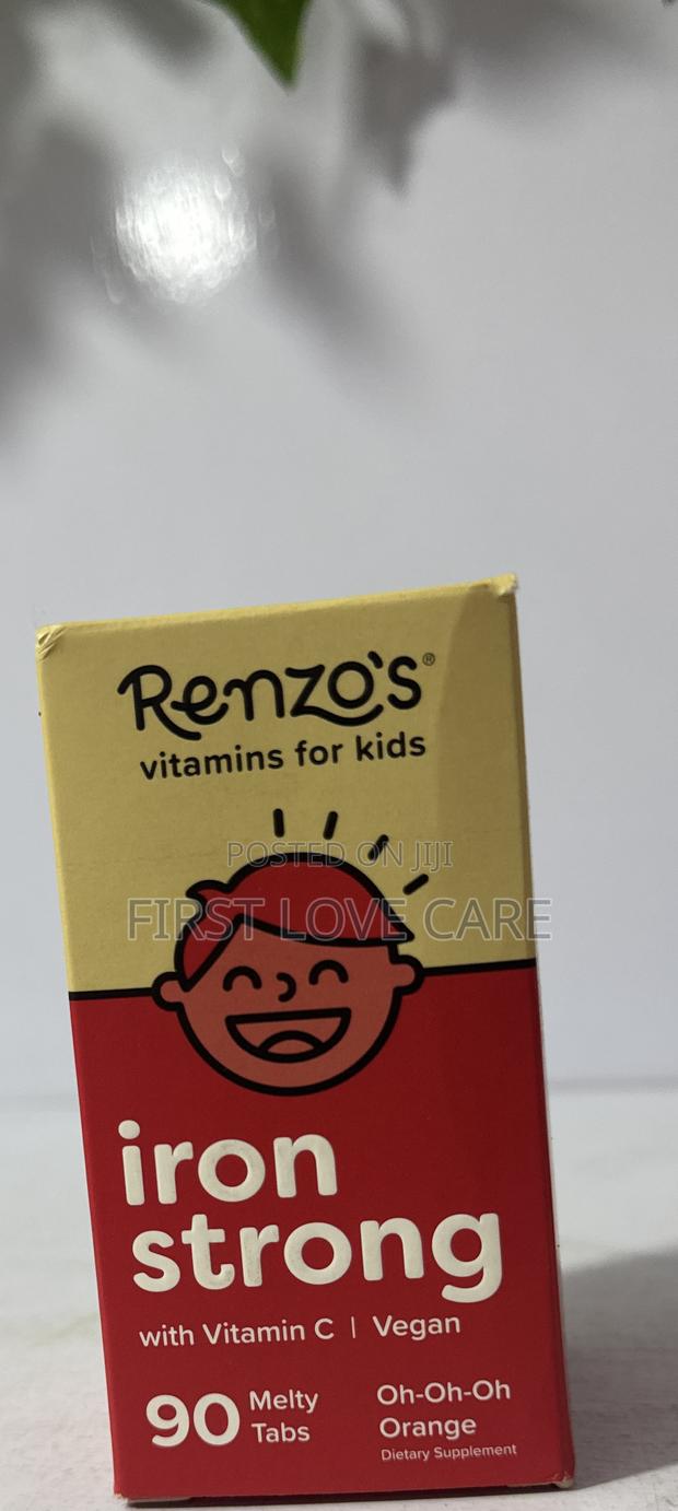 Renzo’S Vitamins for Kids Iron Strong With Vitamin C · Photo 1