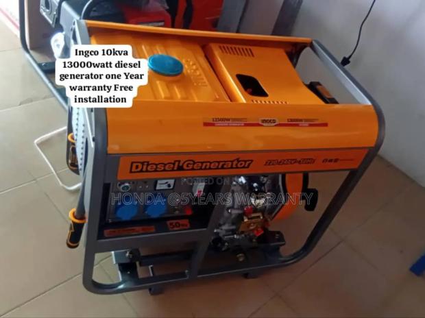 Generate Energy Efficiently Ingco 10kva 13000watt Generator · Photo 1