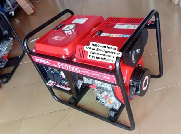 Power on Demand Efficiently 7.5kva Honda Diesel Generator · Photo 1