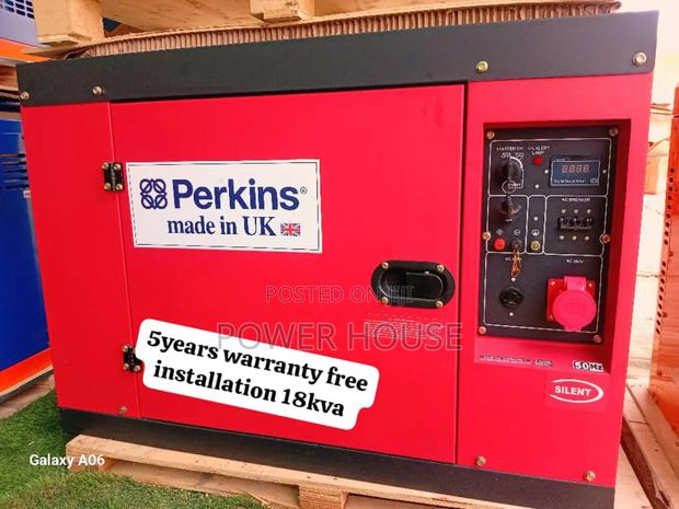 Hub Omega Console Diesel Generator 18kva Perkins 18kva · Photo 1