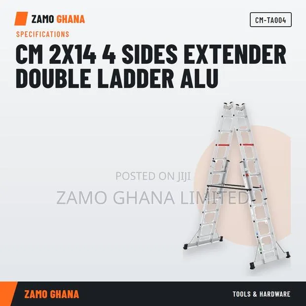 Cm 2X14 4 Sides Extender Double Ladder Alu - CM-TA004 · Photo 1
