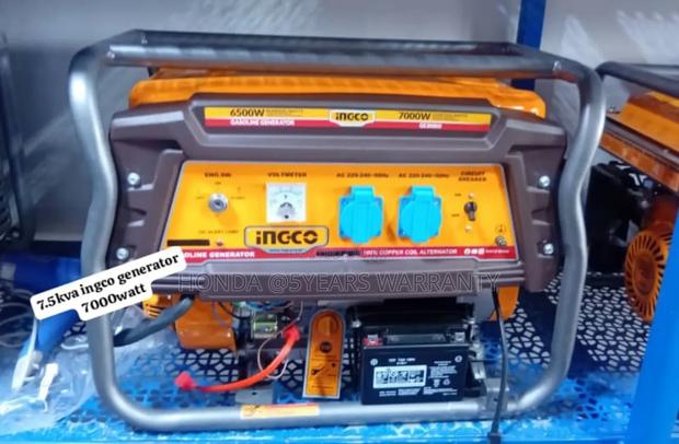 Bright Energy Future Ingco Generator 7.5kva 7000watt Petrol · Photo 1